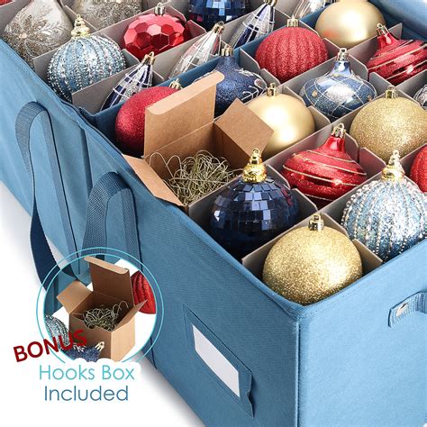 gift box ornaments metal|small ornament storage box.